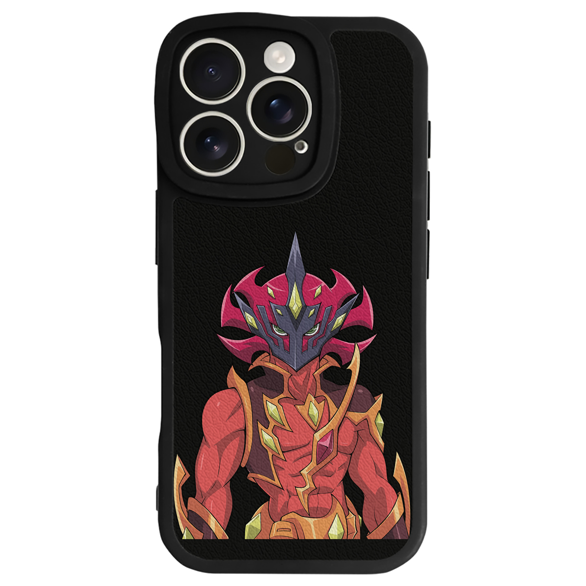 （画像用） 遊☆戯☆王 Yu-Gi-Oh! 【iPhone 16シリーズ対応】シリコンスマホケース（レザー調） 材質：シリコン